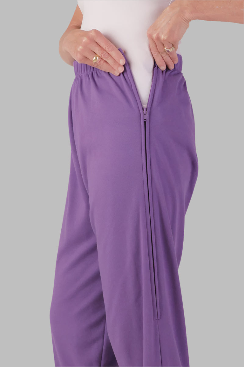 Women's Side-Zip Knit Pants