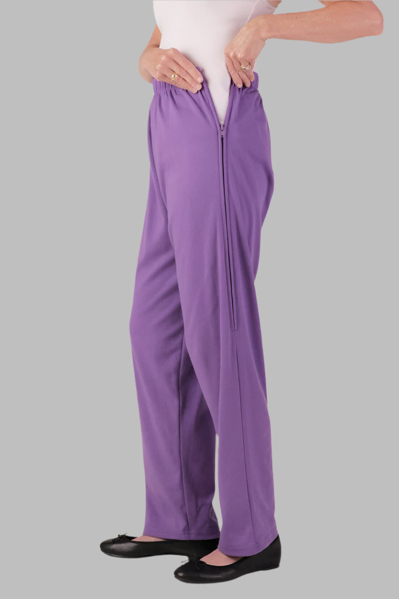 Women's Side-Zip Knit Pants