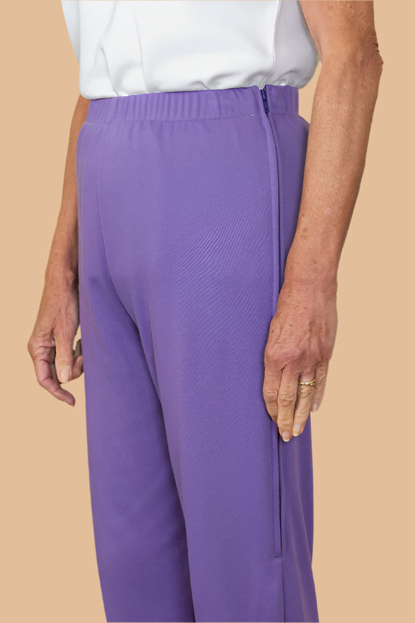 Women's Side-Zip Knit Pants