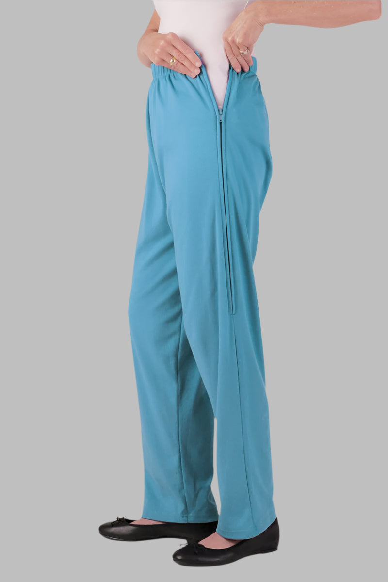 Women's Side-Zip Knit Pants