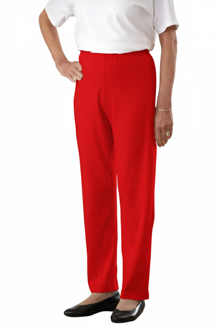 Women's Cotton/Poly Knit Pants