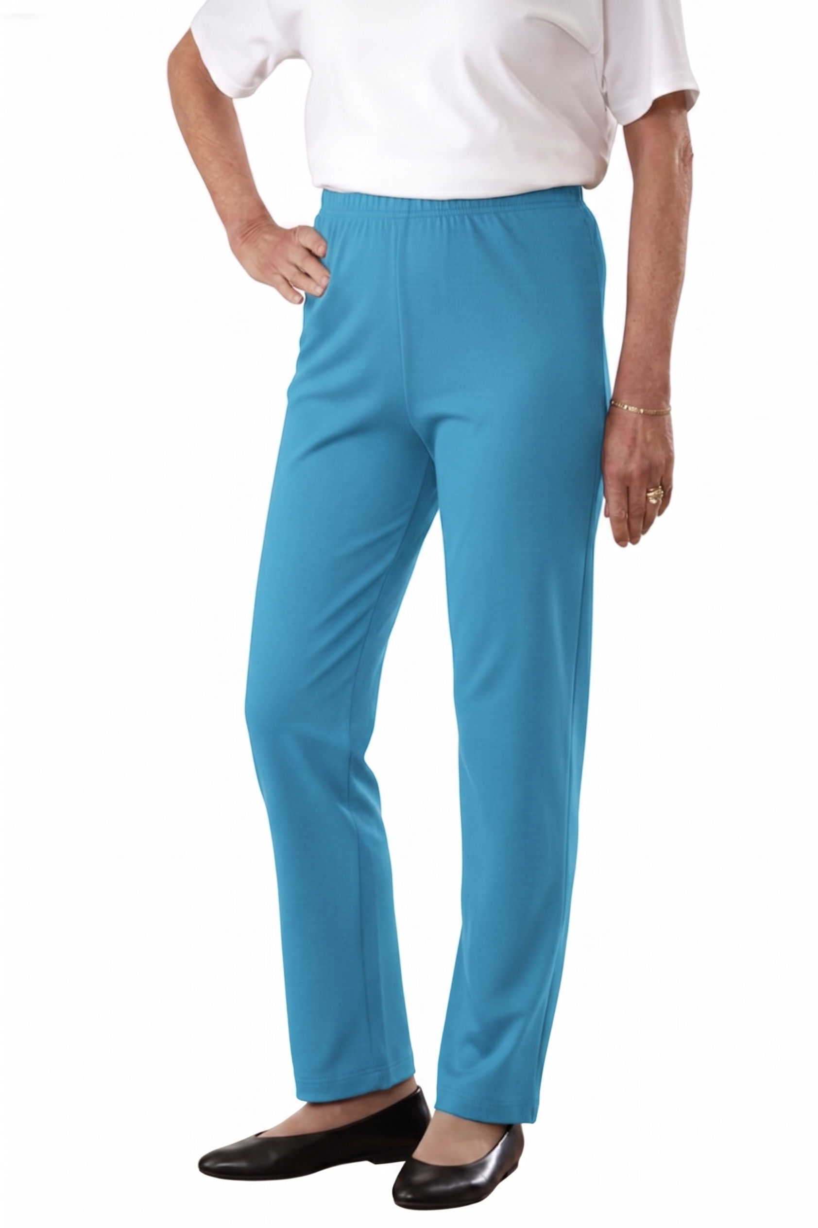 Women's Cotton/Poly Knit Pants