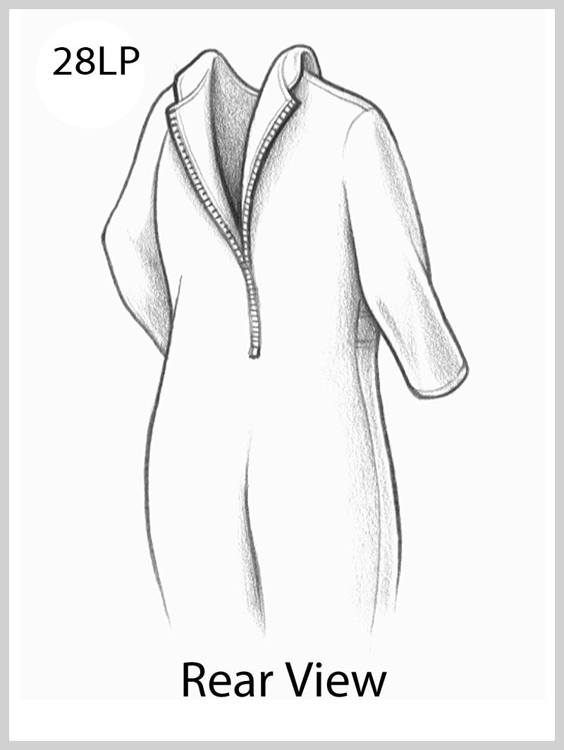 Capri Length Printed Back-Zip Sleep Suit