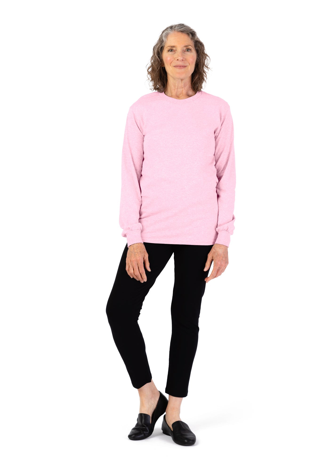 Women's Long Sleeve Solid T-Shirt