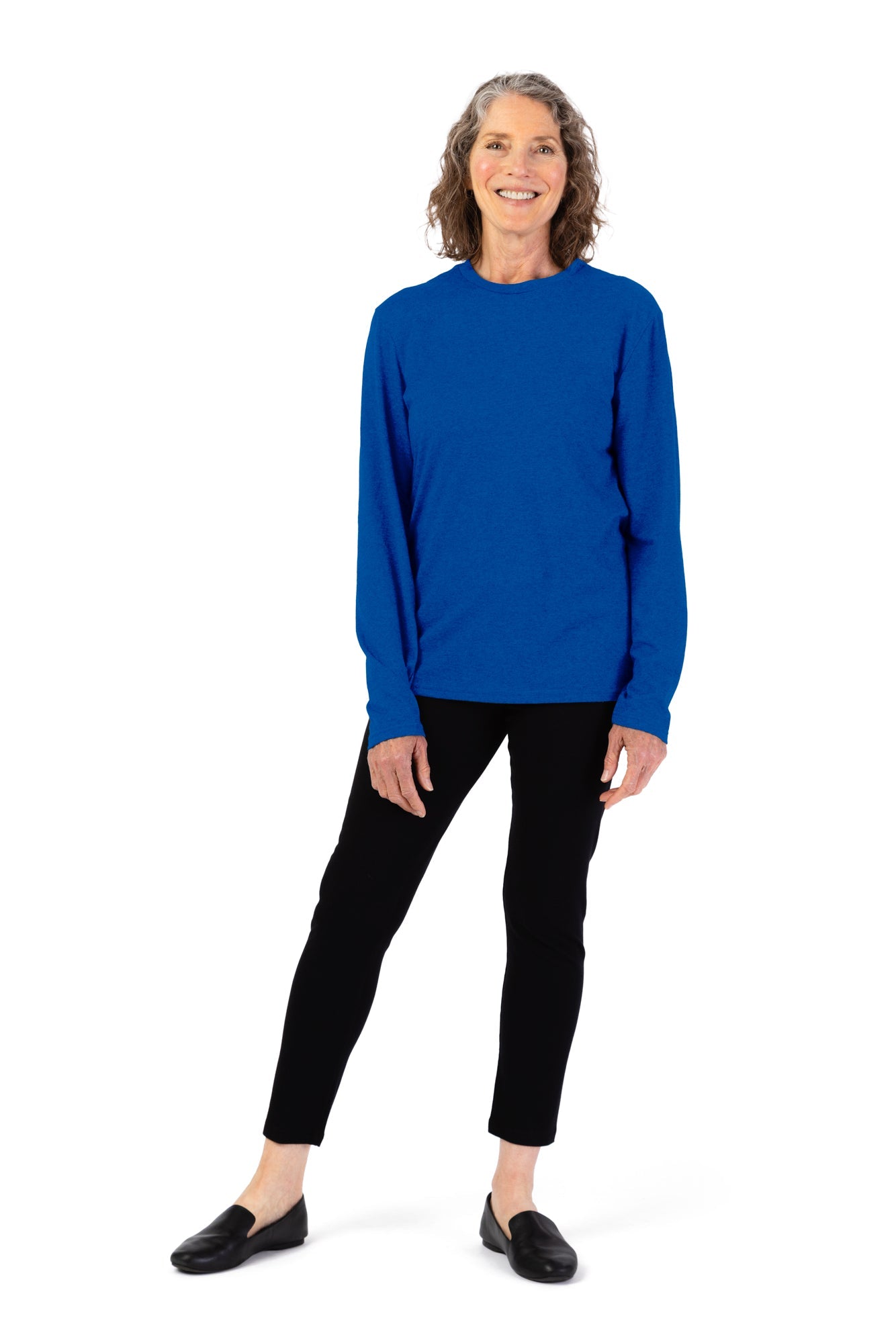 Women's Long Sleeve Solid T-Shirt