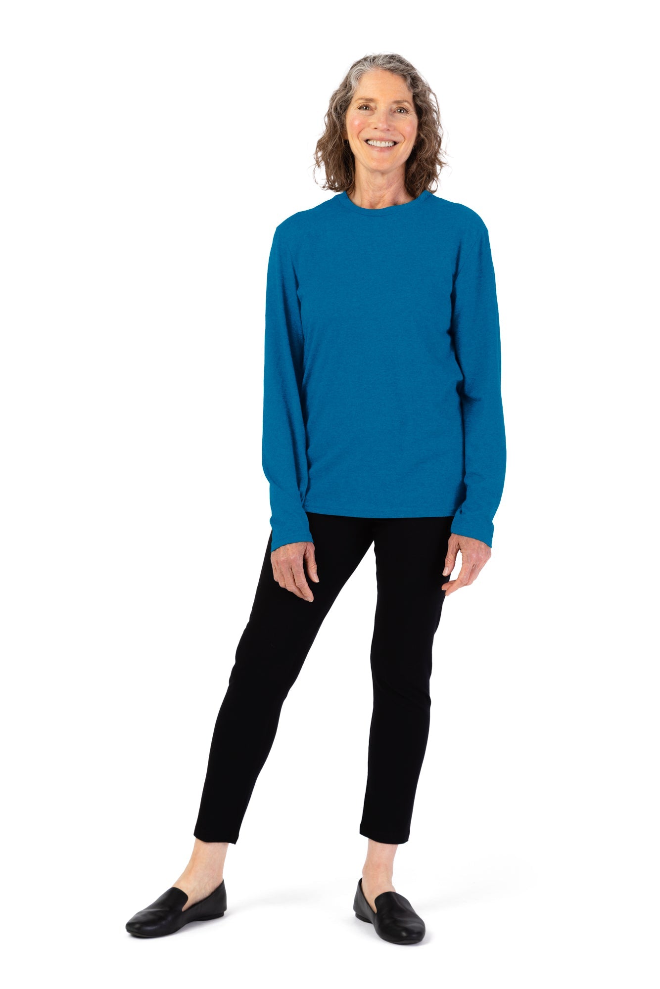Women's Long Sleeve Solid T-Shirt