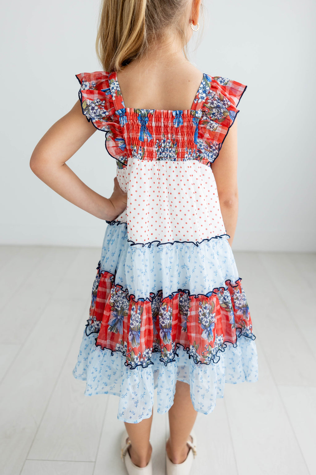 Brielle Dress - Patriotic Picnic (Pre-Order)