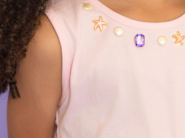 Sweet Wink Tank Tutu Dress - Mermaid Pearl
