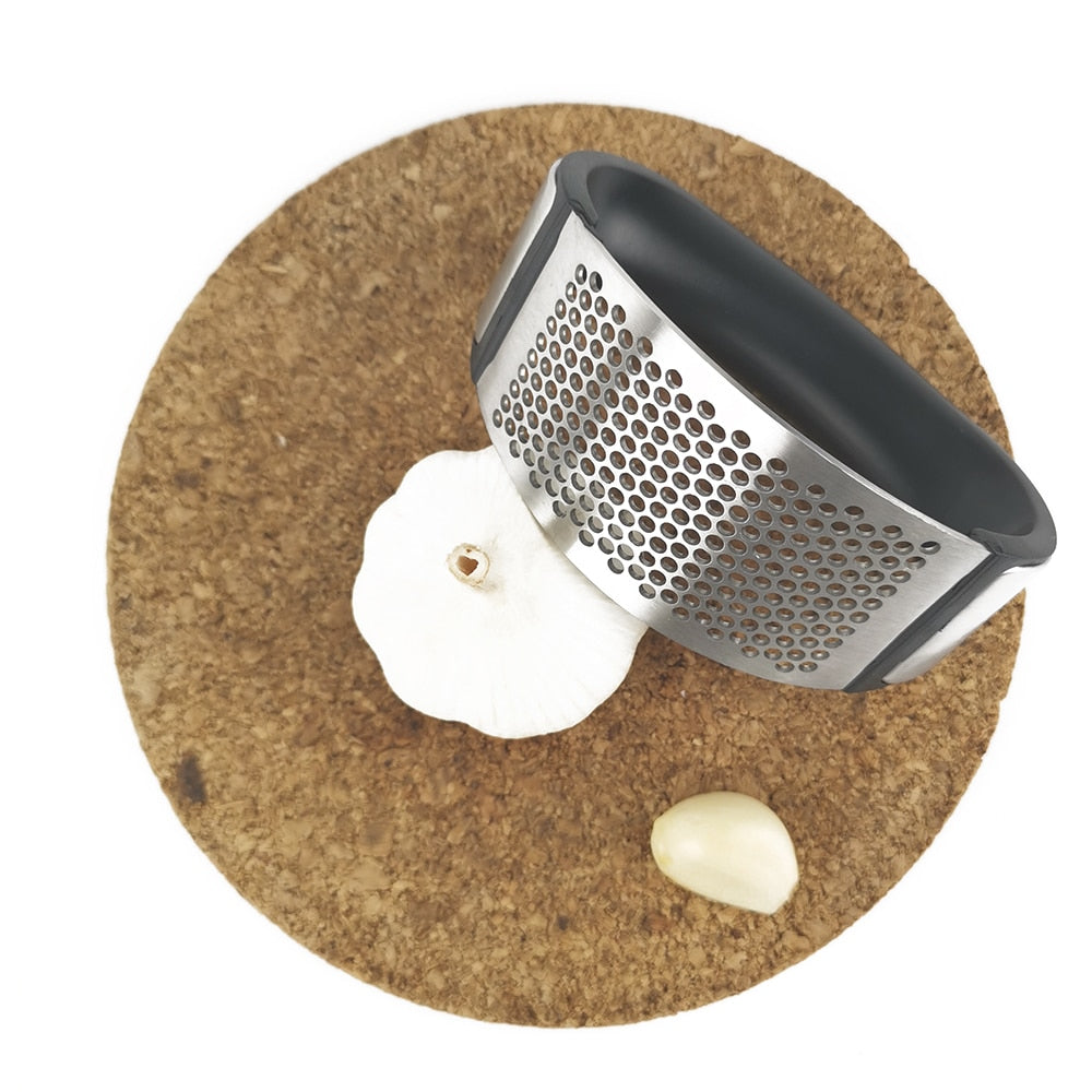 1pcs Stainless Steel Garlic Presses